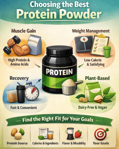 Choosing the Best Protein Powder for Your Goals — Canada Guide