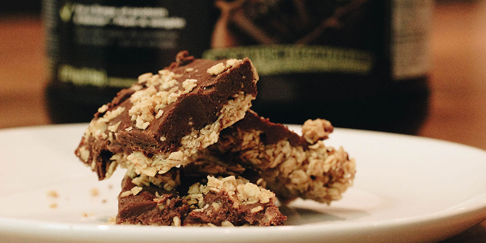 Mutant IsoSurge Oat Fudge Protein Bars - high-protein recipe with Mutant from Top Nutrition & Fitness Canada