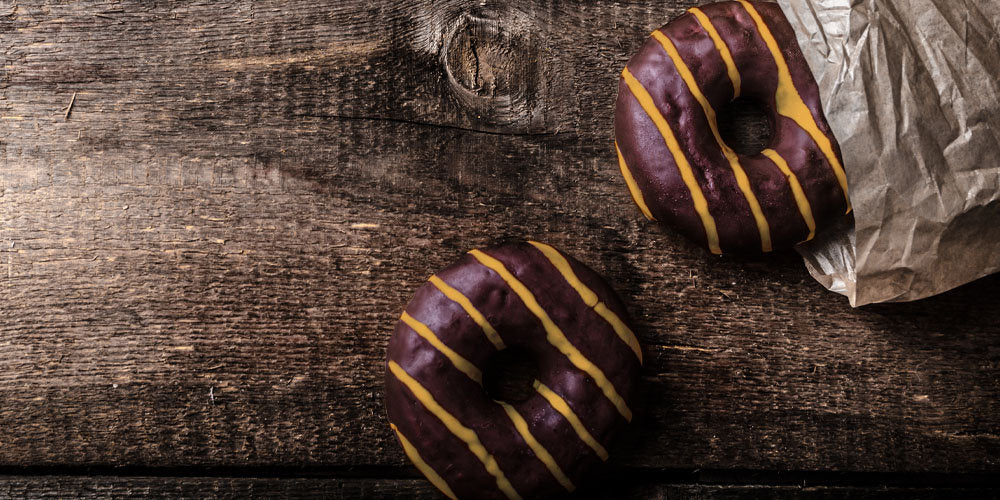 ALLMAX Chocolate Peanut Butter Whey Protein Isolate Donuts - high-protein recipe with Allmax from Top Nutrition & Fitness Can