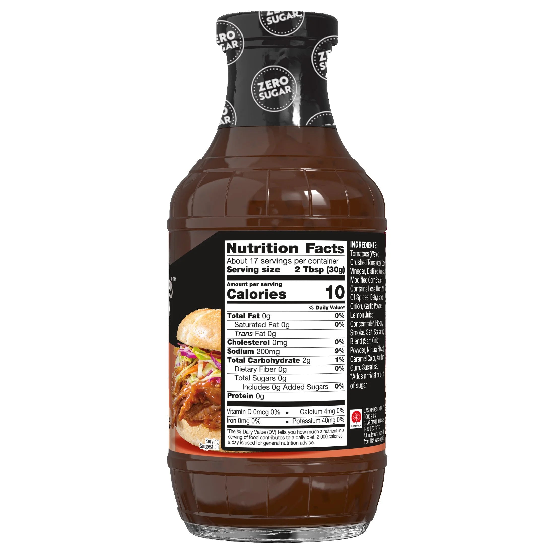 G Hughes Keto Sugar Free BBQ Sauce (18 oz bottle)
