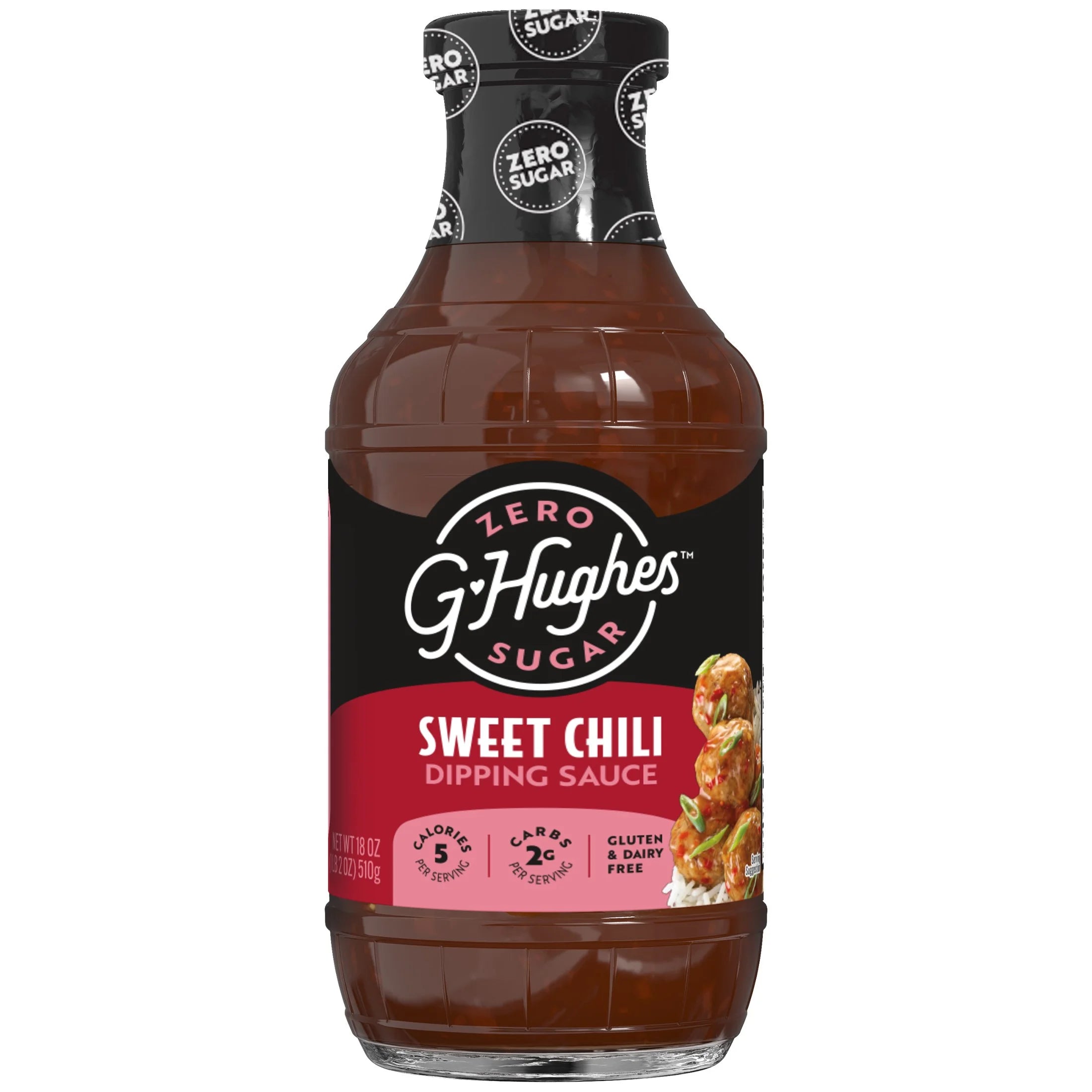 G Hughes Sugar Free Dipping Sauce (18 oz bottle)