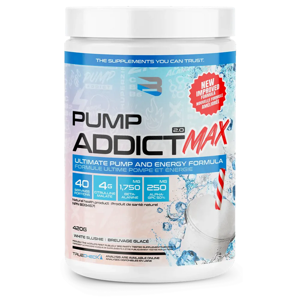 Believe Supplements Pump Addict MAX Pre-Workout (40 servings)
