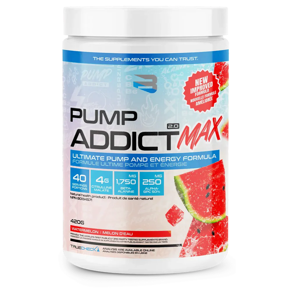 Believe Supplements Pump Addict MAX Pre-Workout (40 servings)