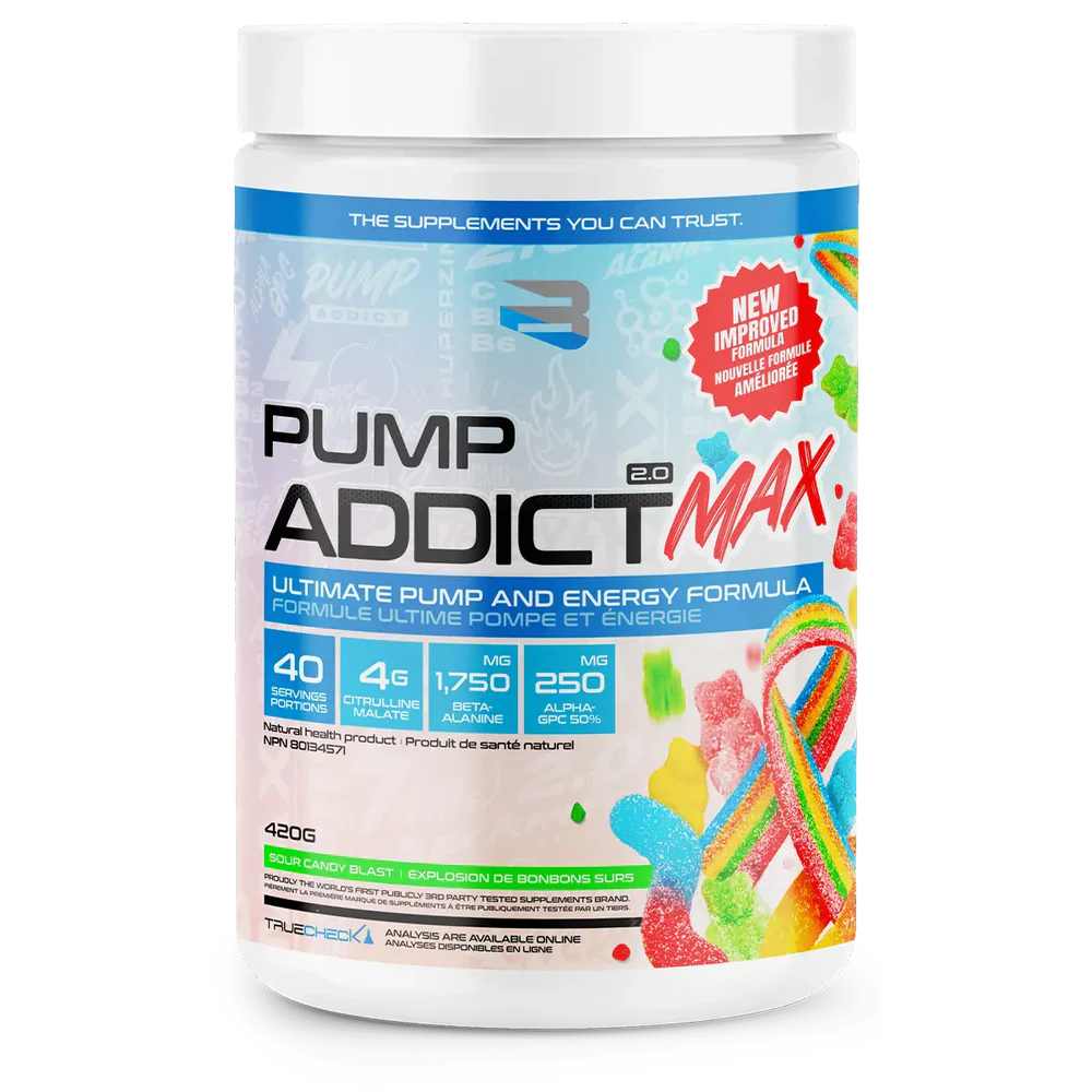 Believe Supplements Pump Addict MAX Pre-Workout (40 servings)