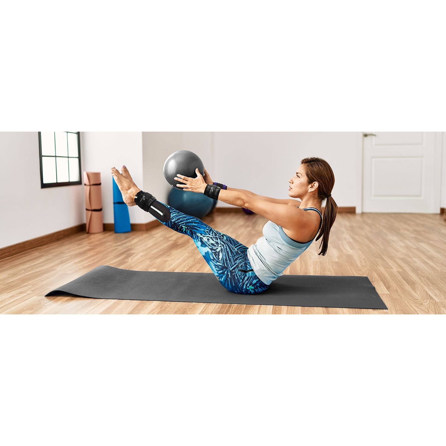 Sportneer Adjustable Ankle & Wrist Weights (2 Pack adjustable from 1-4 lbs)