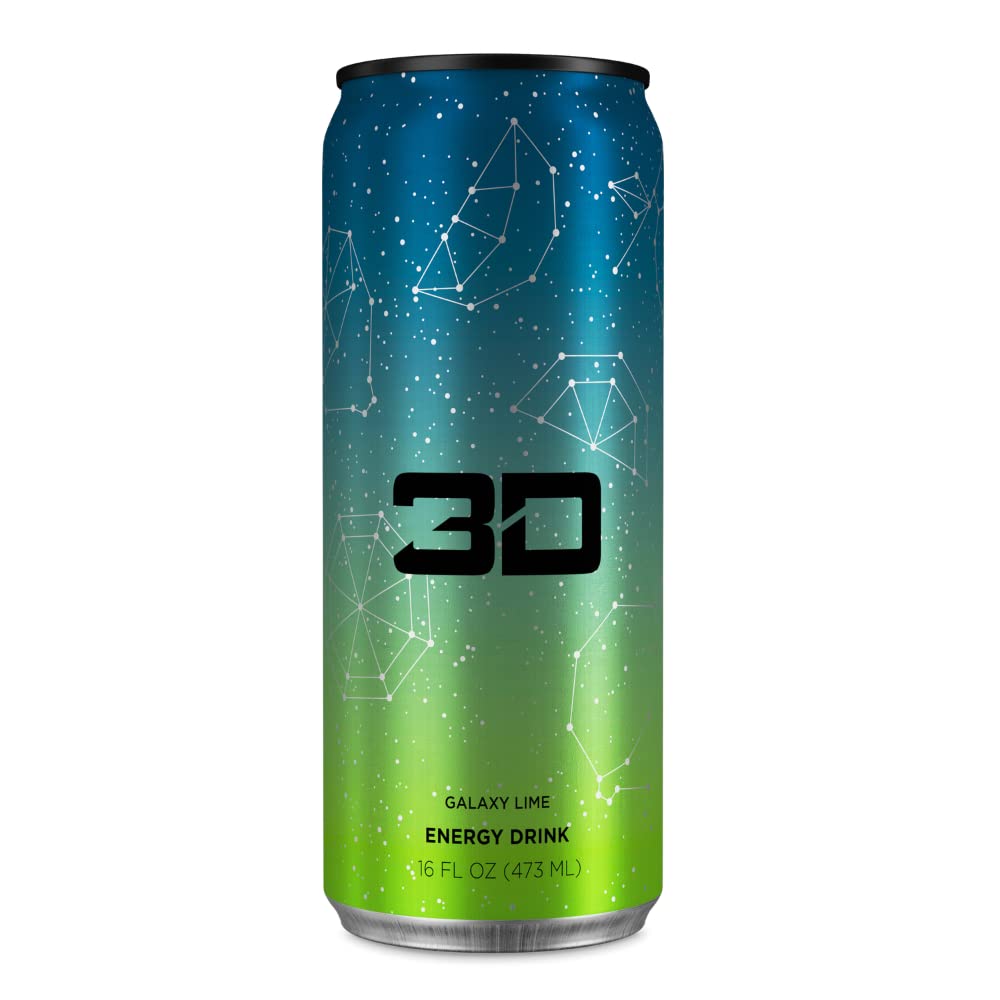 3D Energy Drink (USA) (1 can) - Top Nutrition and Fitness