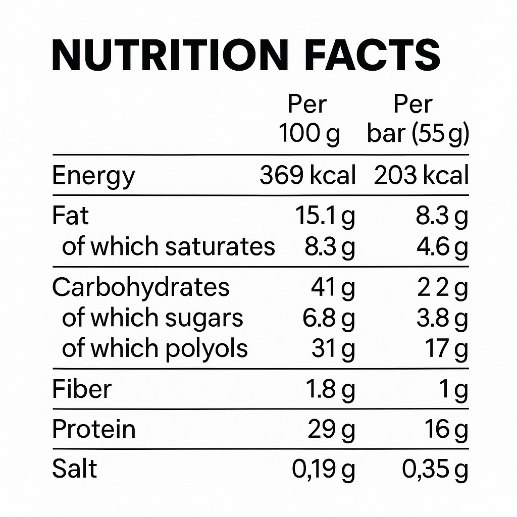 SNCK KETO Protein Bar (1 bar)