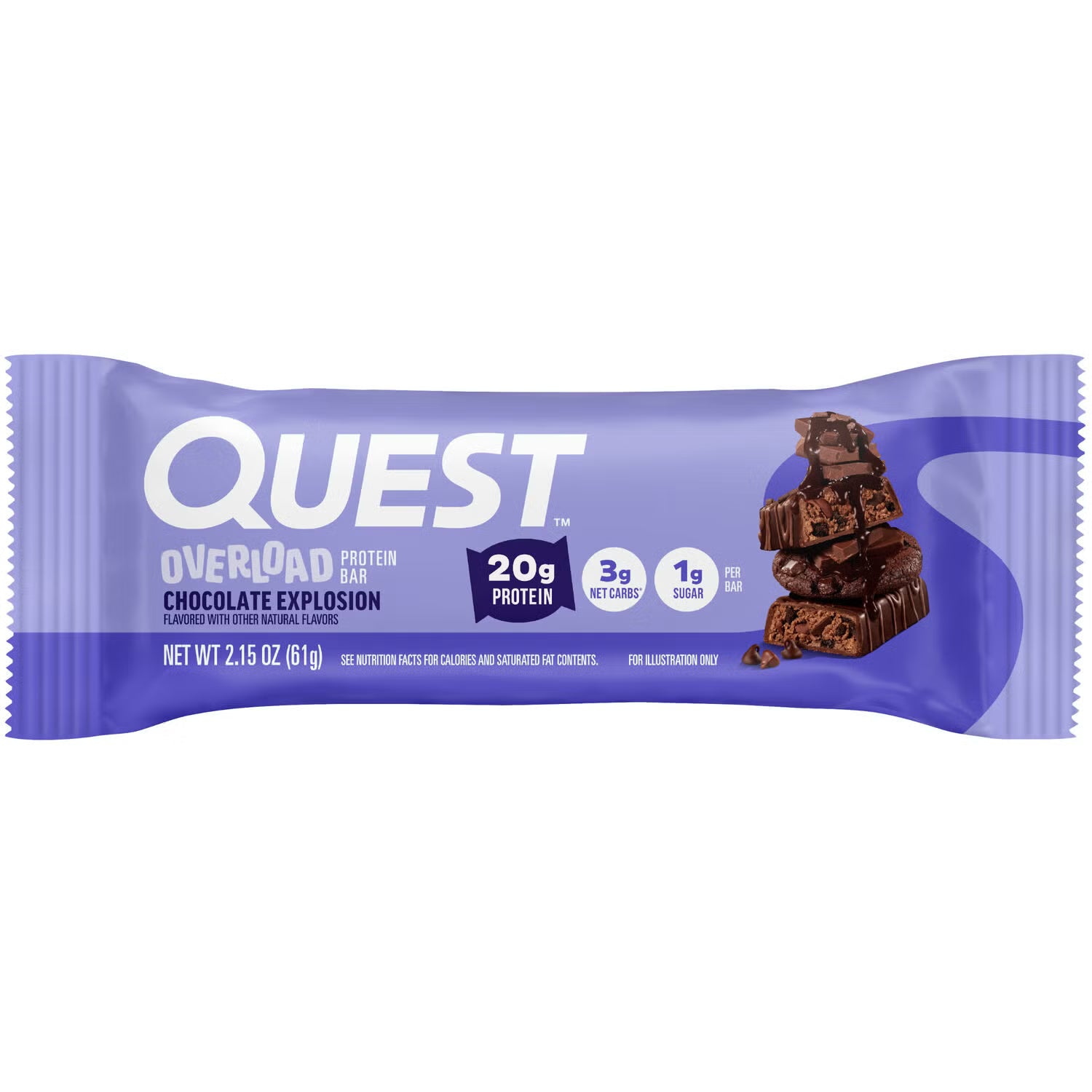 Quest Nutrition Overload Protein Bar (1 bar)