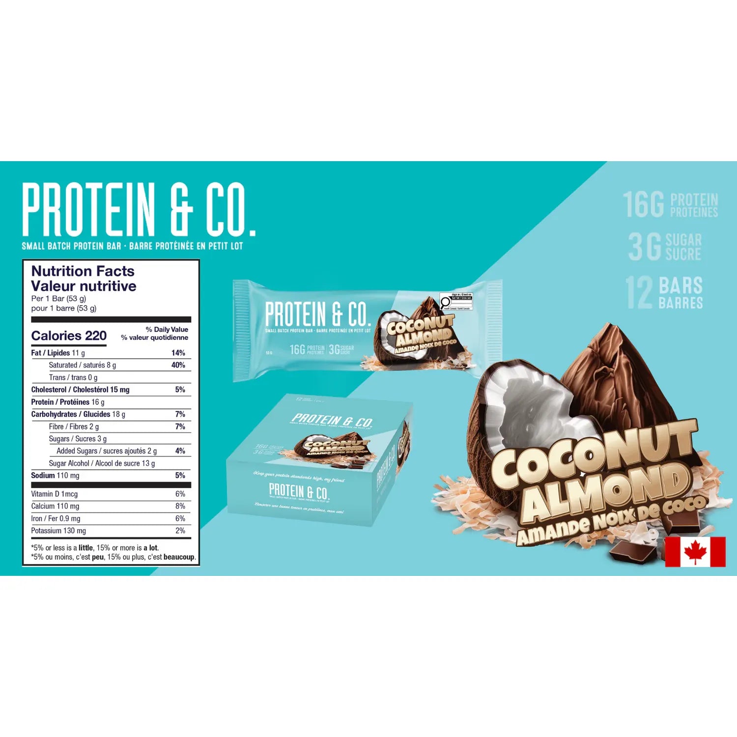 Nutraphase Protein & Co. Keto Protein Bar (1 bar)