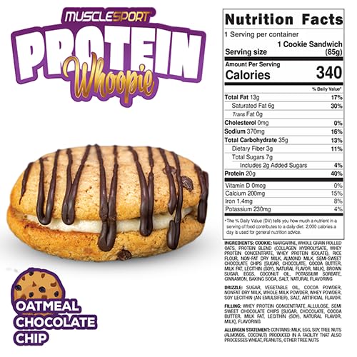 MuscleSport GF Protein Whoopies (1 whoopie)