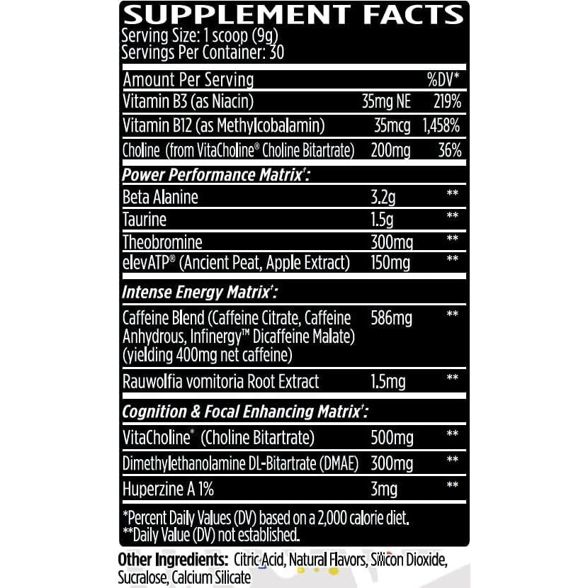 VMI Sports KXR Pre-Workout (30 servings)