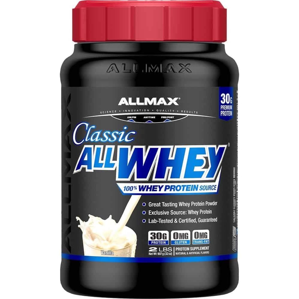 Allmax AllWhey Classic 100% Whey Protein Powder (2lb)