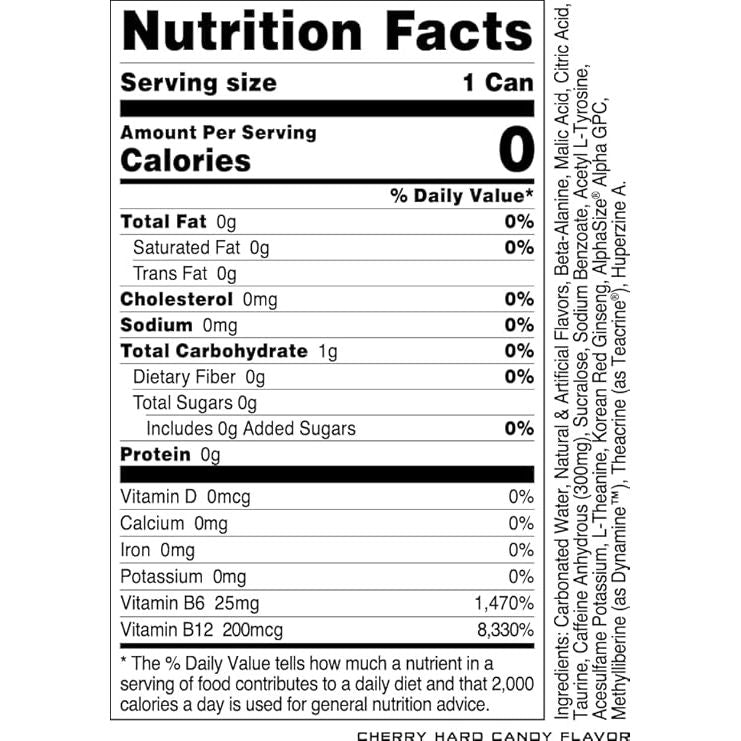 Boisson énergisante Boosted Up (1 canette)