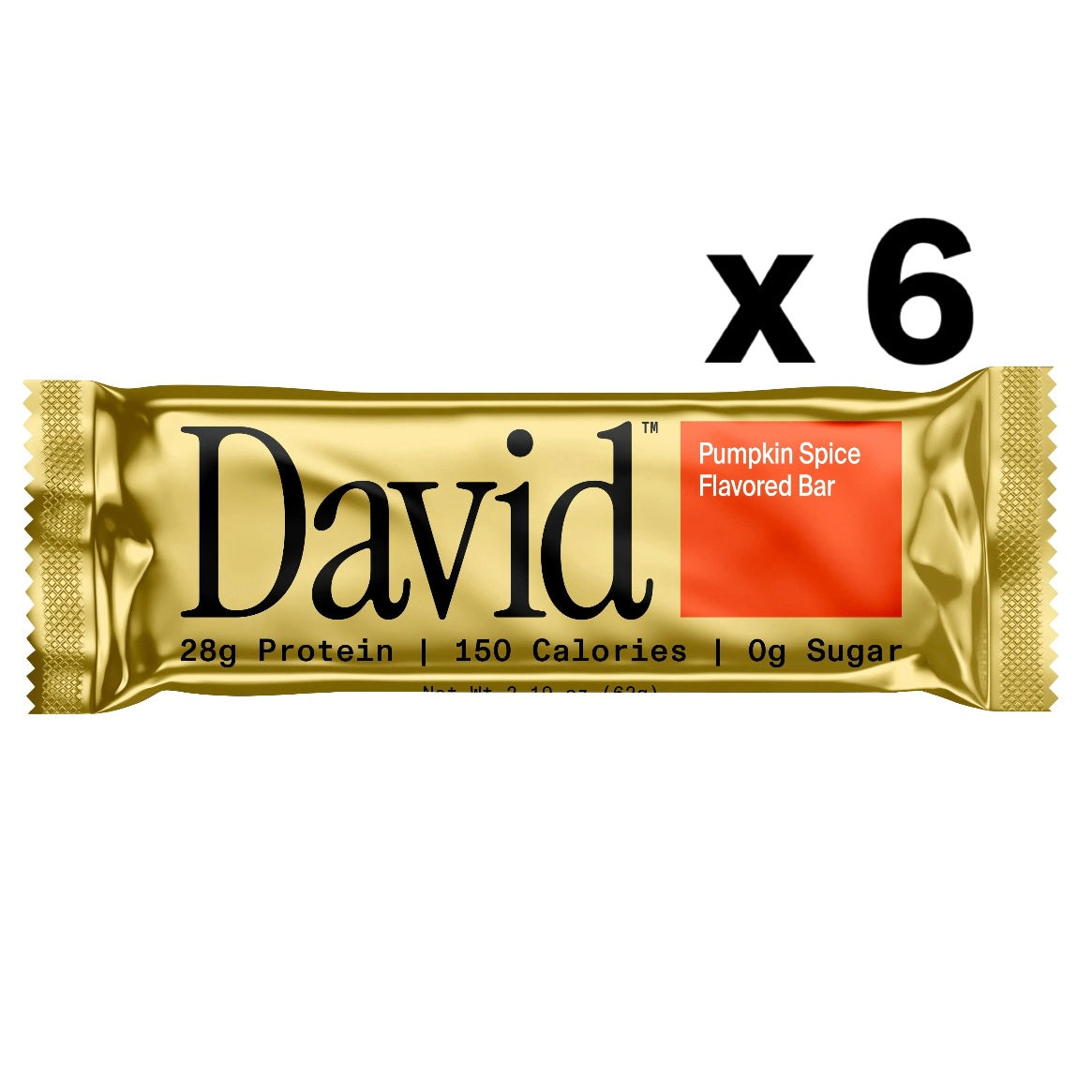 David Protein Bars Limited Edition Pumpkin Bundle (6 bars)