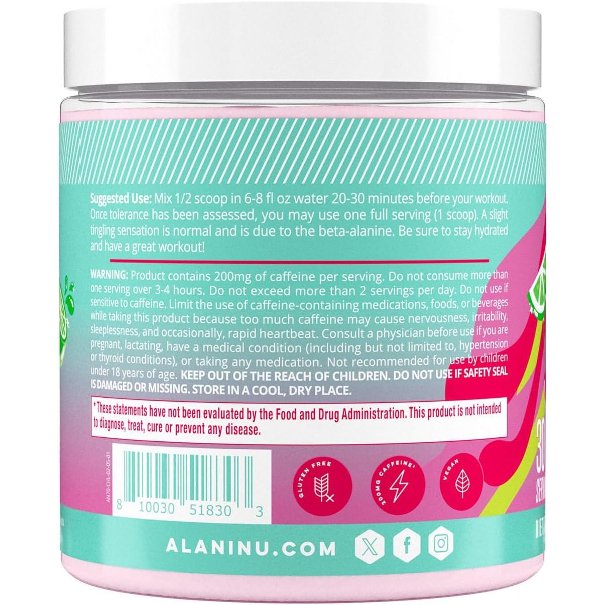 Alani Nu Pre-Workout Powder (30 servings) — image 10