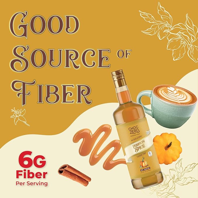 ChocZero Sugar Free Coffee Syrup (1 bottle 25.4 oz)