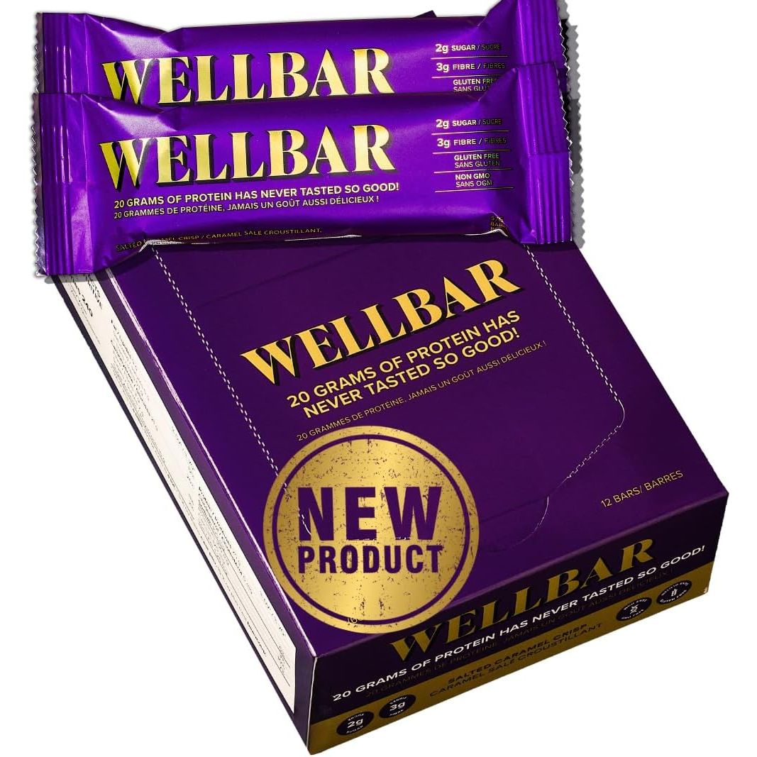 WELLBAR GF Keto Protein Bar (Box of 12)