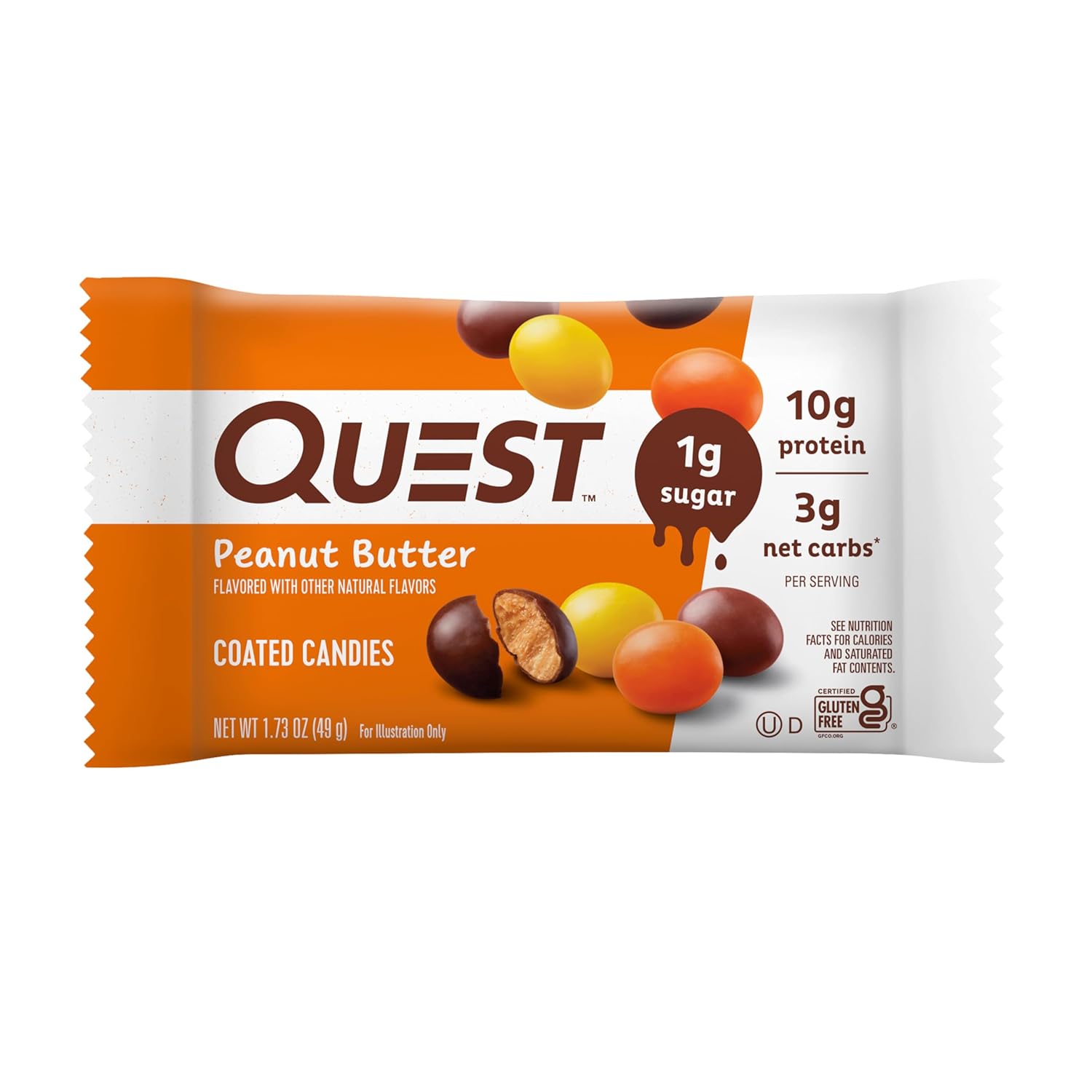 Bonbons enrobés Quest Nutrition (1 paquet)