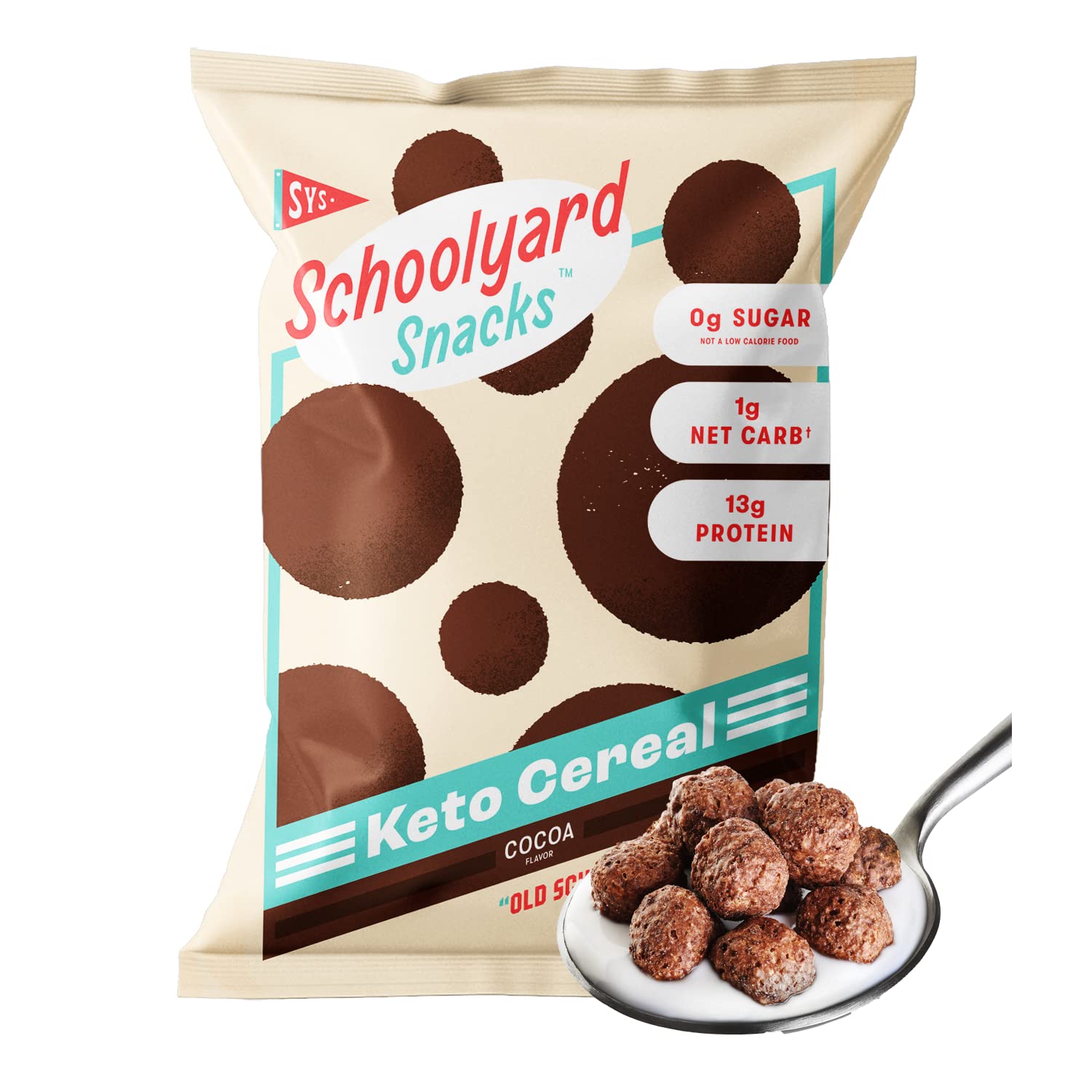 Schoolyard Snacks SWEET Keto GF Protein Cereal (1 bag)