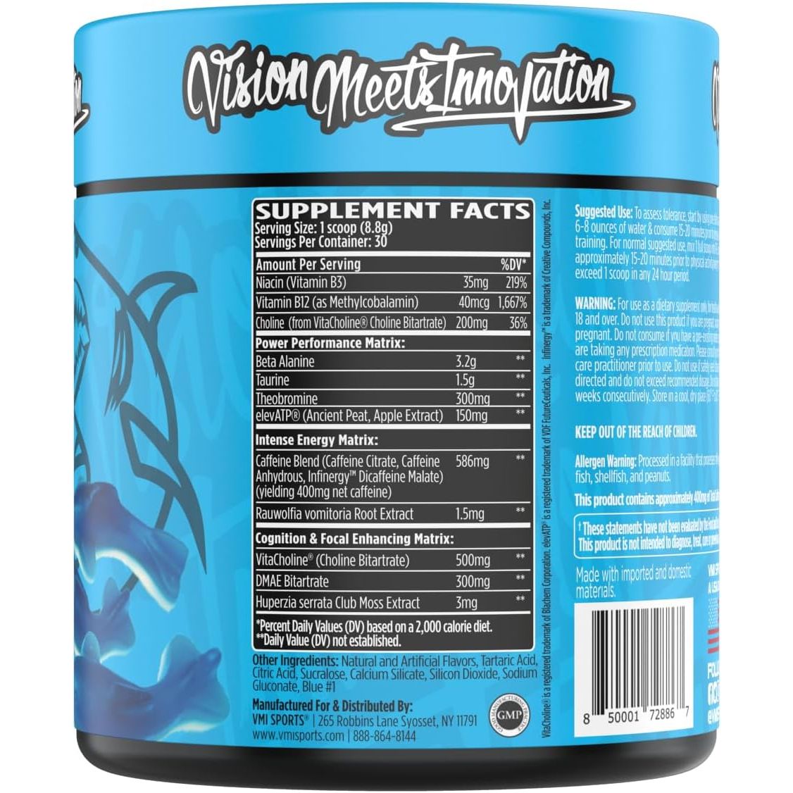 VMI Sports KXR Pre-Workout (30 servings)