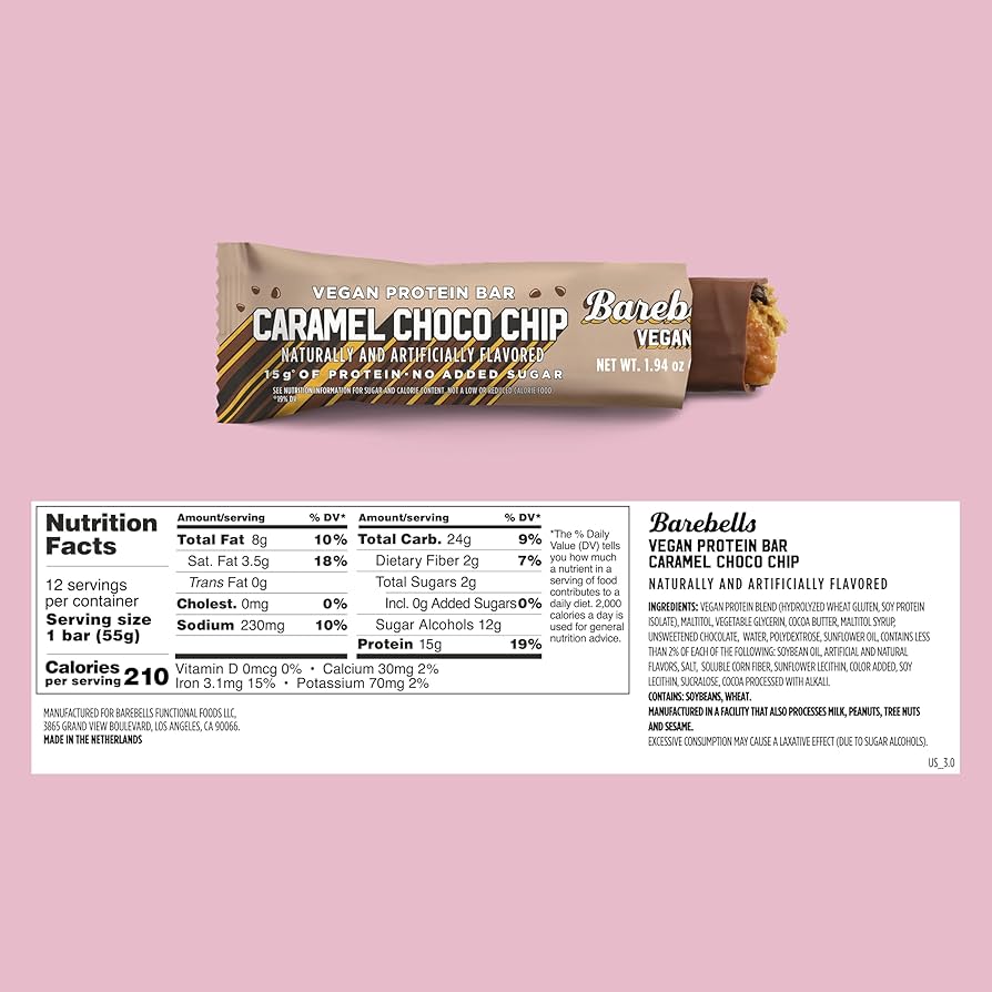 Barebells VEGAN Protein Bar (1 bar) — image 3