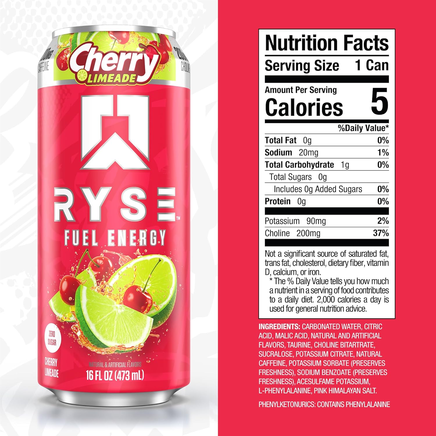 RYSE Fuel Energy Drink (1 can)