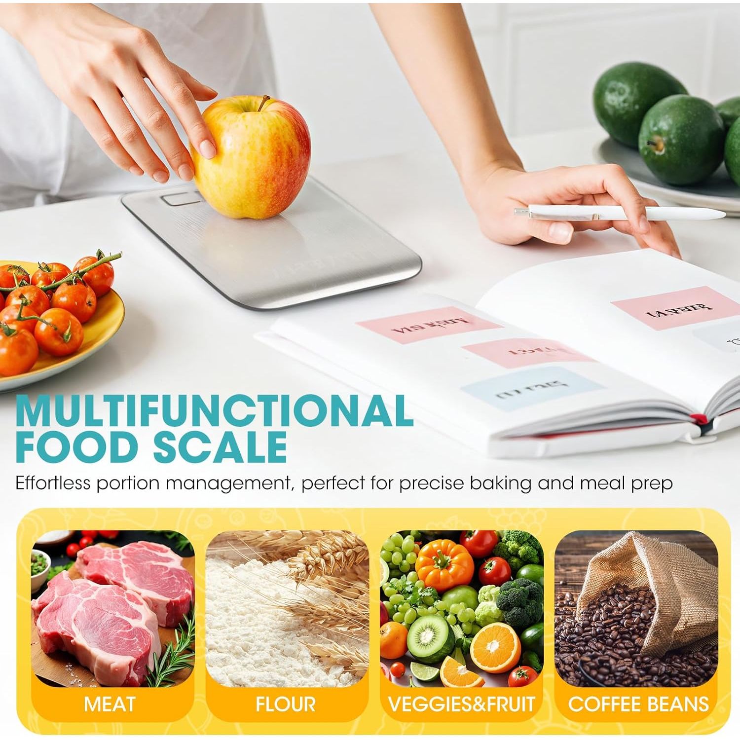 Digital Food Weight Scale (1 scale w. battery included)