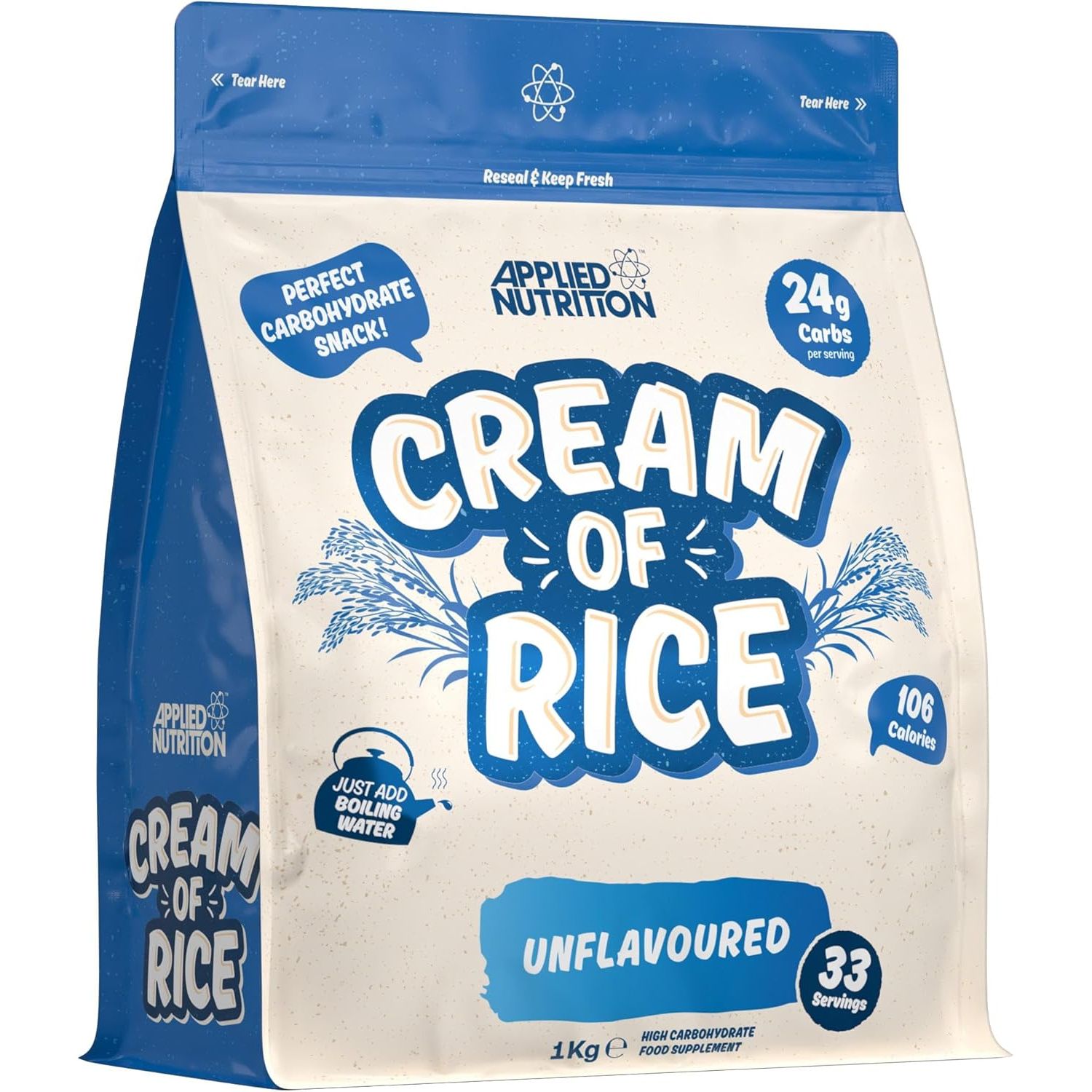 Applied Nutrition Cream Of Rice (1kg) — Unflavored