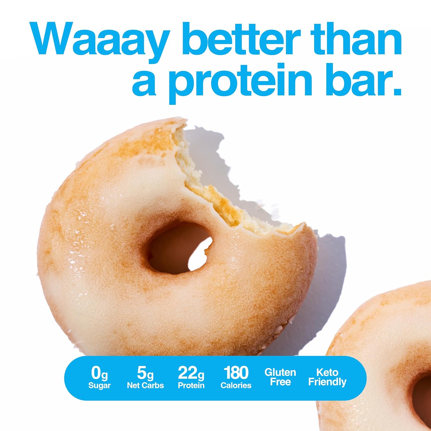 Legendary Glazed Protein Donuts (1 pack of 2 donuts)