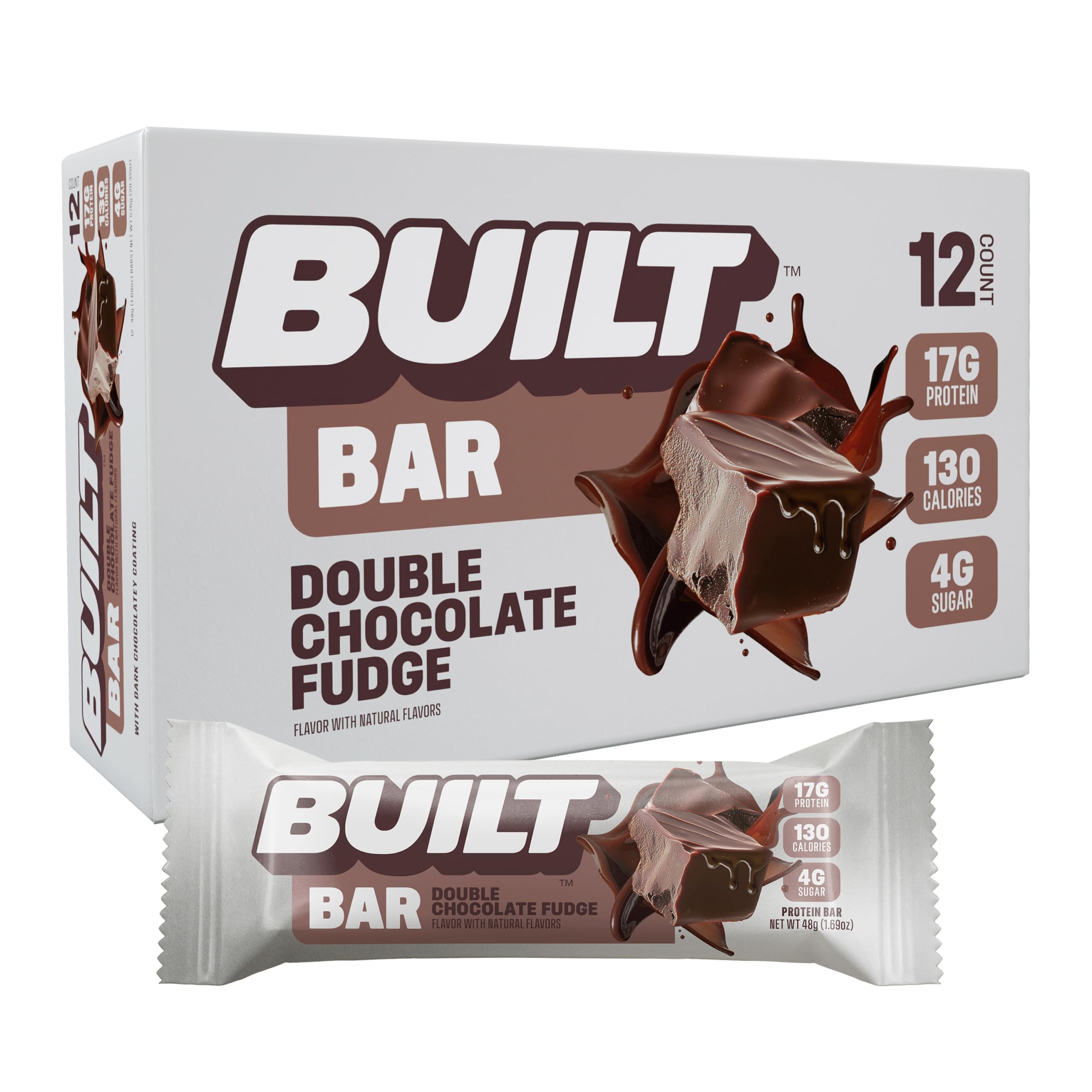 Built Protein Bars & Puffs (1 Box of 12) — image 28