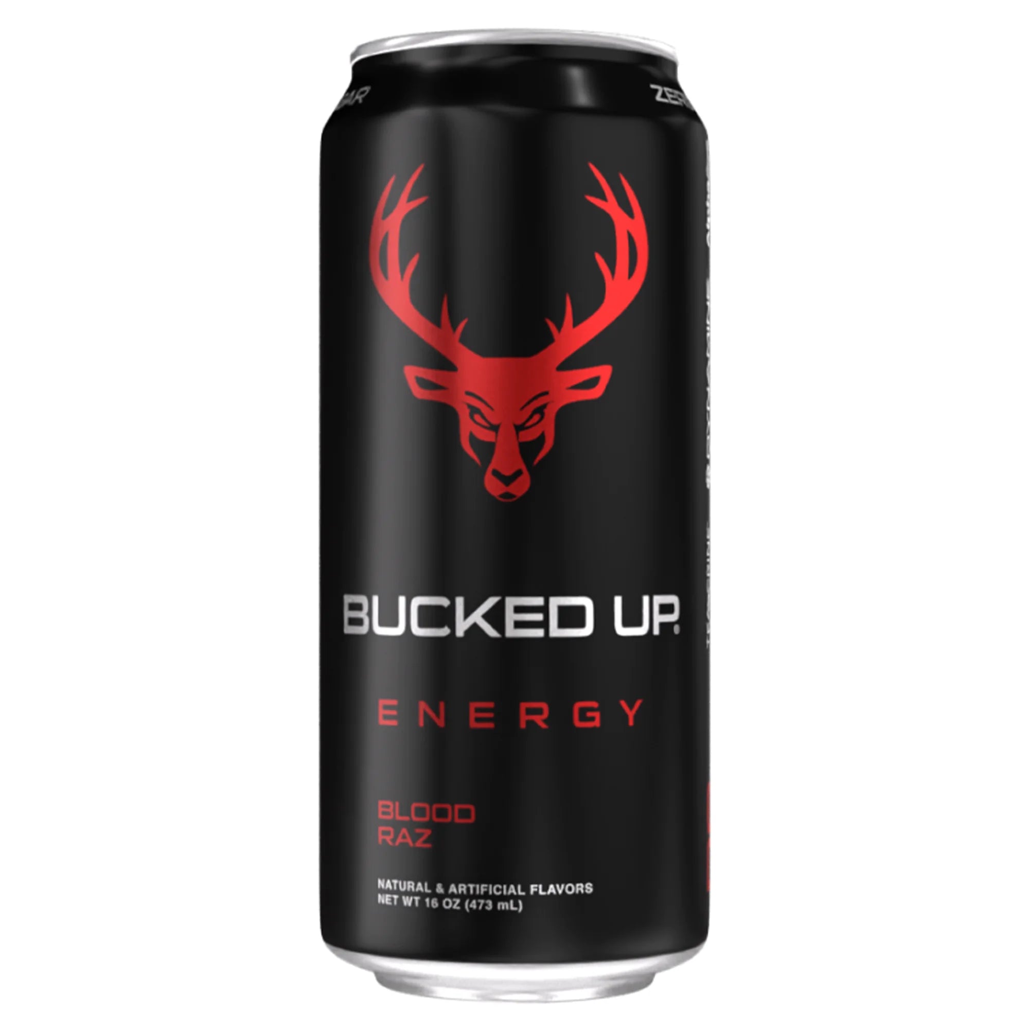 Bucked Up Energy Drink (1 can) — alternate angle view
