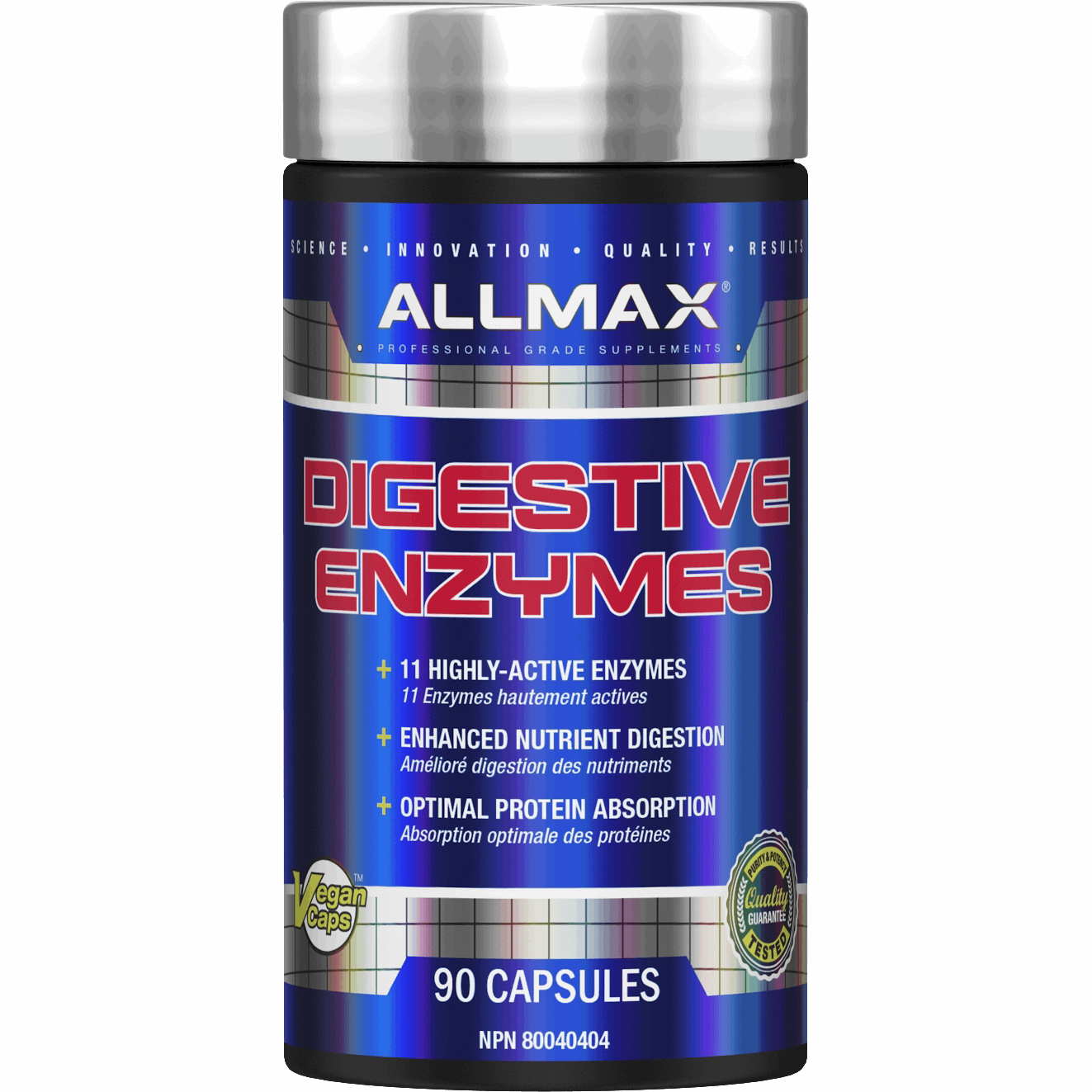 ALLMAX Digestive Enzymes (90 capsules) - Top Nutrition and Fitness