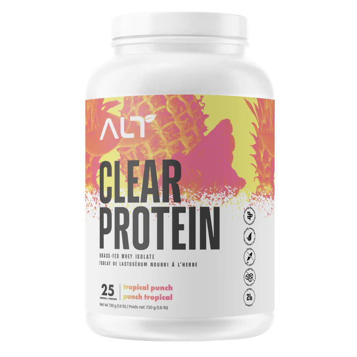 ALT Clear Protein Grass Fed Whey Isolate (25 servings)