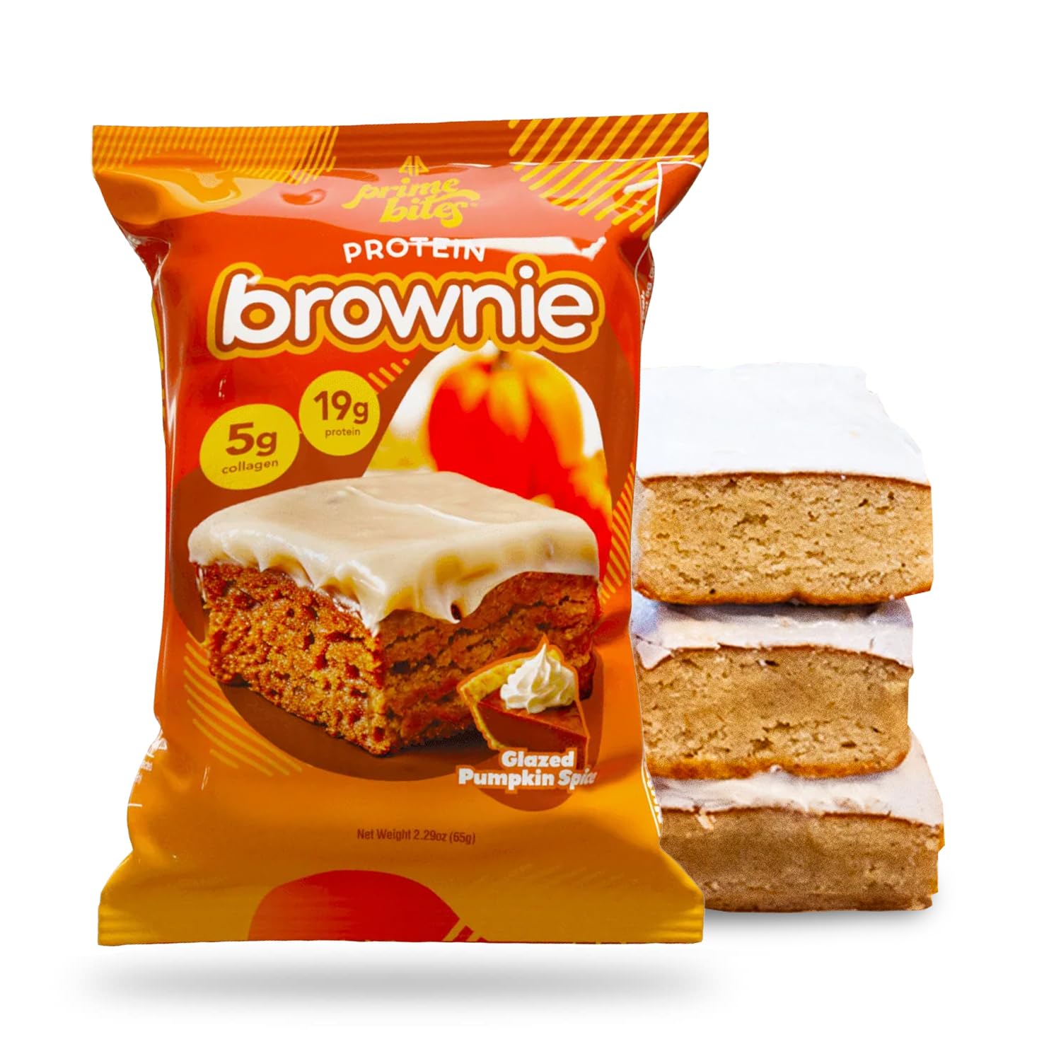 AP Prime Bites Protein Brownie (1 brownie) — Glazed Pumpkin Spice