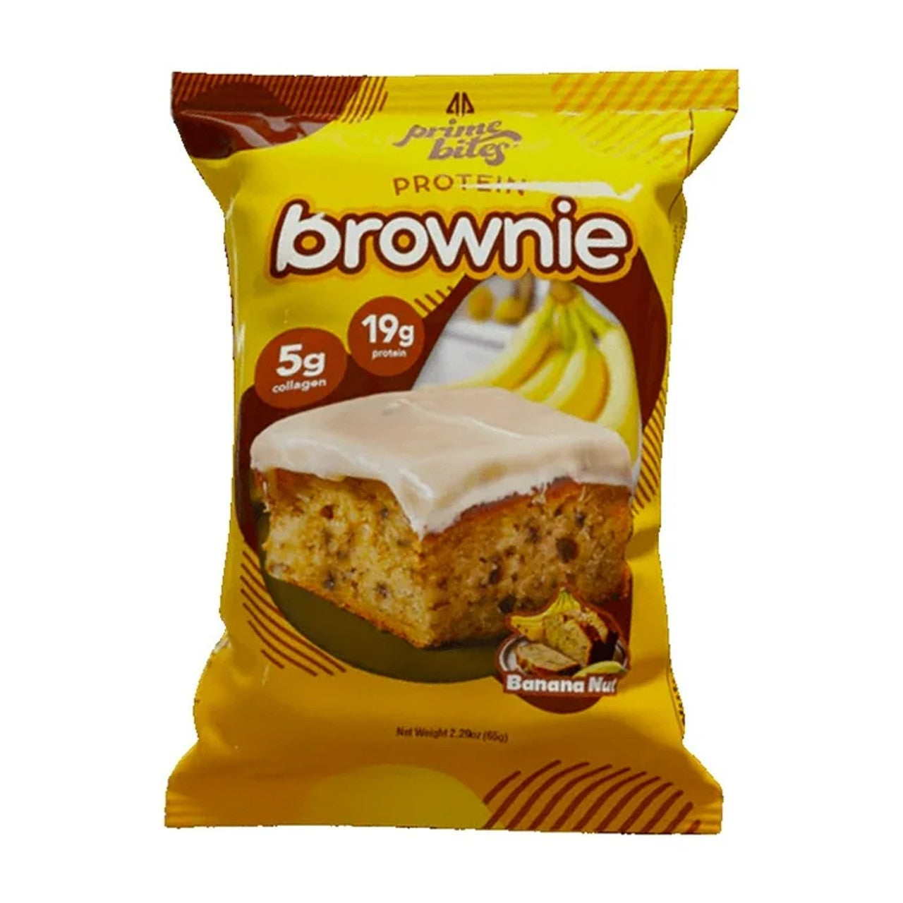 AP Prime Bites Protein Brownie (1 brownie) — Banana Nut
