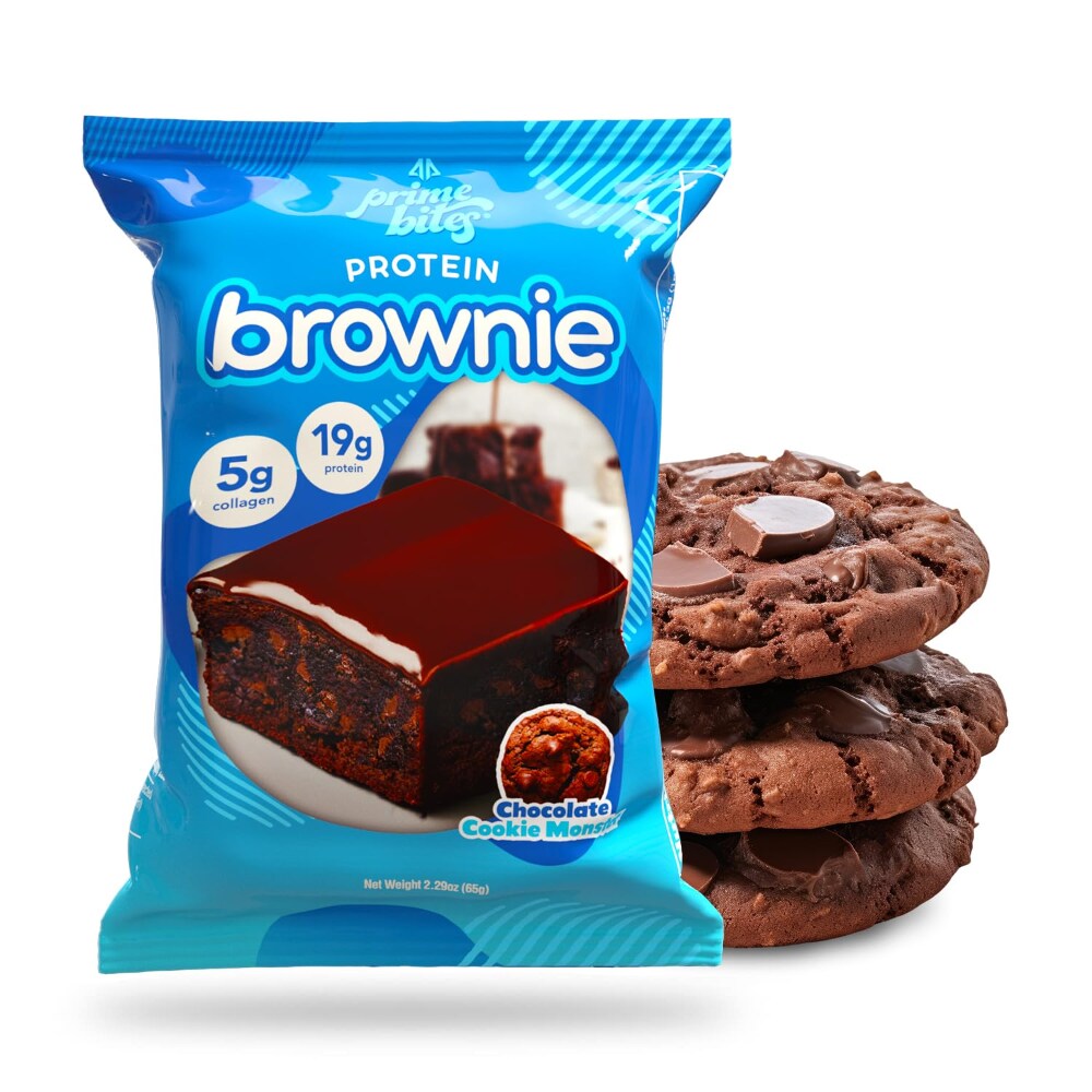 AP Prime Bites Protein Brownie (1 brownie) — Chocolate Cookie Monster
