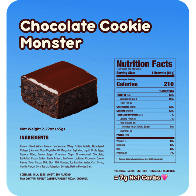 AP Prime Bites Protein Brownies (1 BOX of 12) - Top Nutrition and Fitness