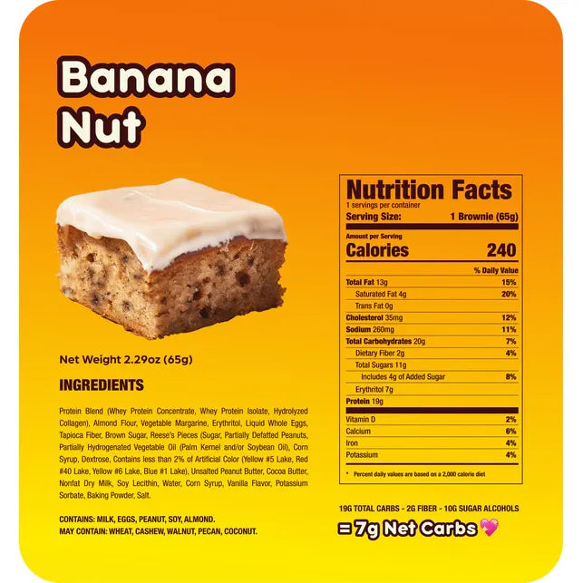 AP Prime Bites Protein Brownies (1 BOX of 12) - Top Nutrition and Fitness