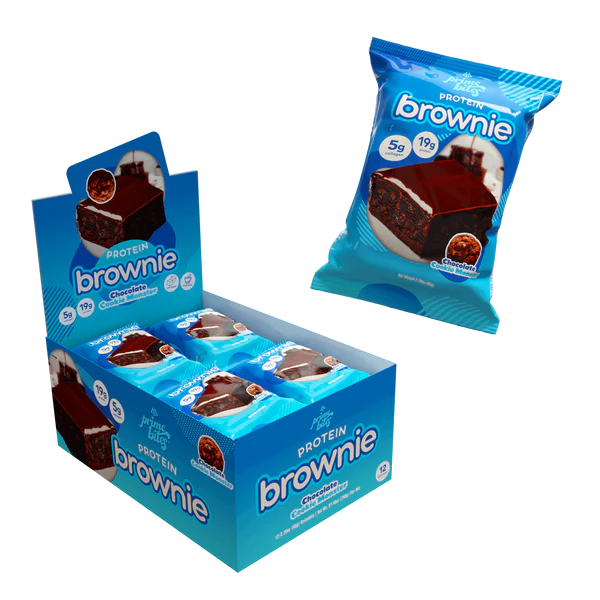 AP Prime Bites Protein Brownies (1 BOX of 12) - Top Nutrition and Fitness