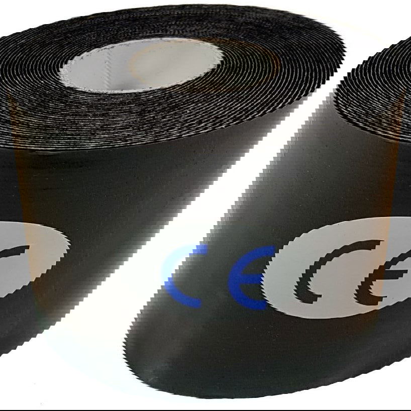 ATHLETIC KINESIOLOGY TAPE (K-TAPE) – BLACK (1 ROLL) - Top Nutrition and Fitness