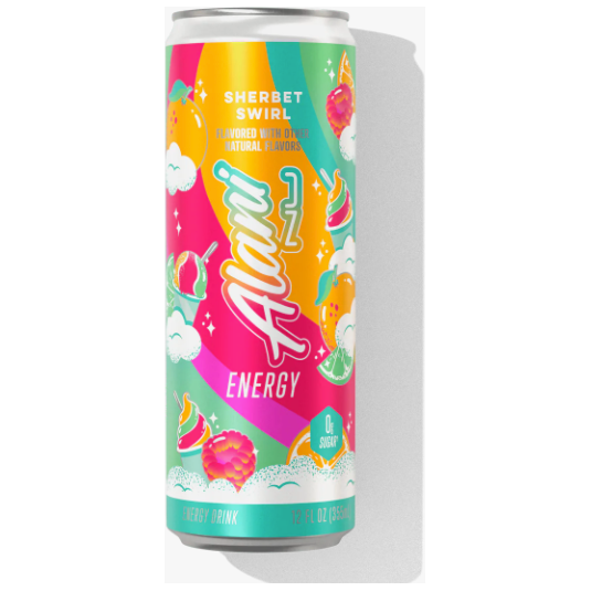 Alani Nu Energy Drink (1 can) — Sherbet Swirl