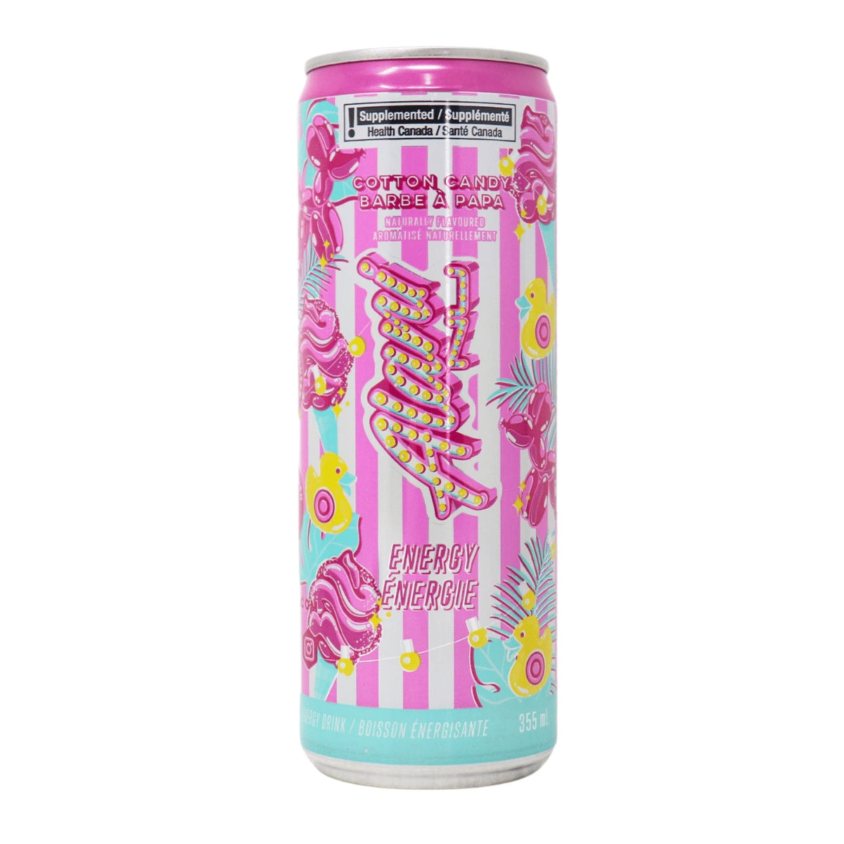 Alani Nu Energy Drink (1 can) — Cotton Candy