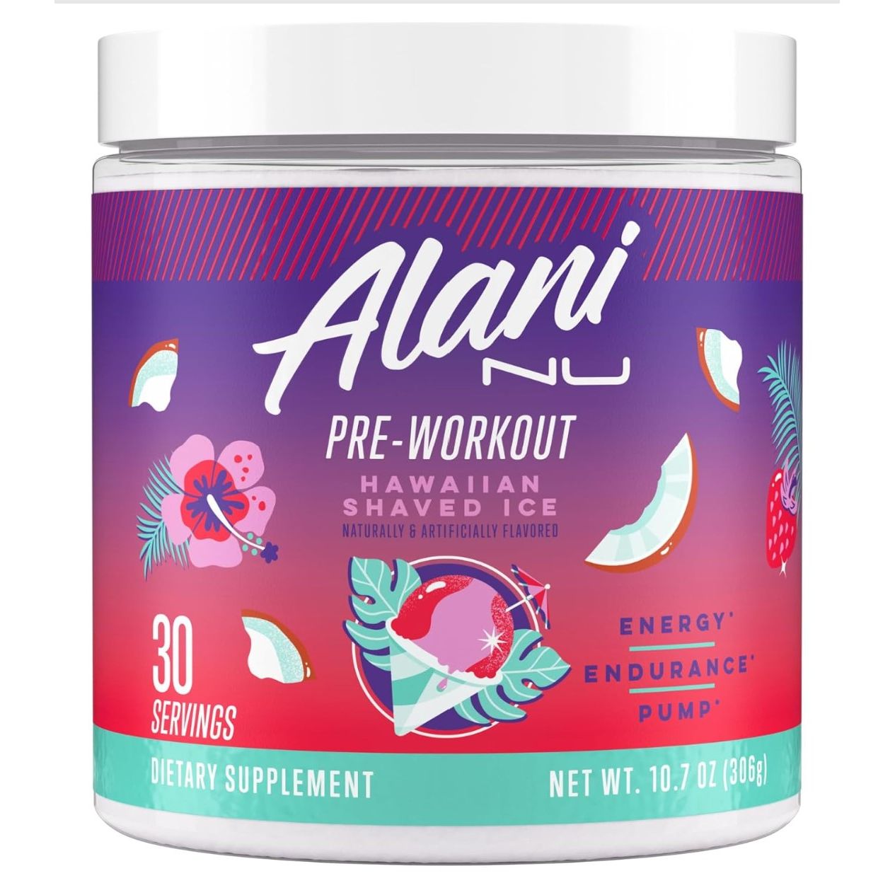 Alani Nu Pre-Workout Powder (30 servings)