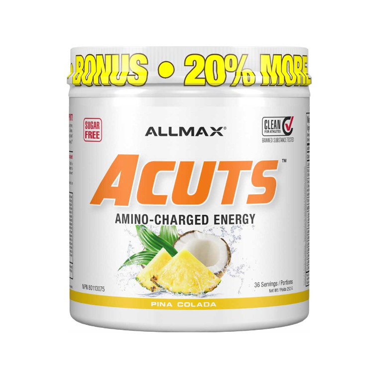 Allmax ACuts Amino Energy Fat Burning Powder (36 Servings) - Top Nutrition and Fitness