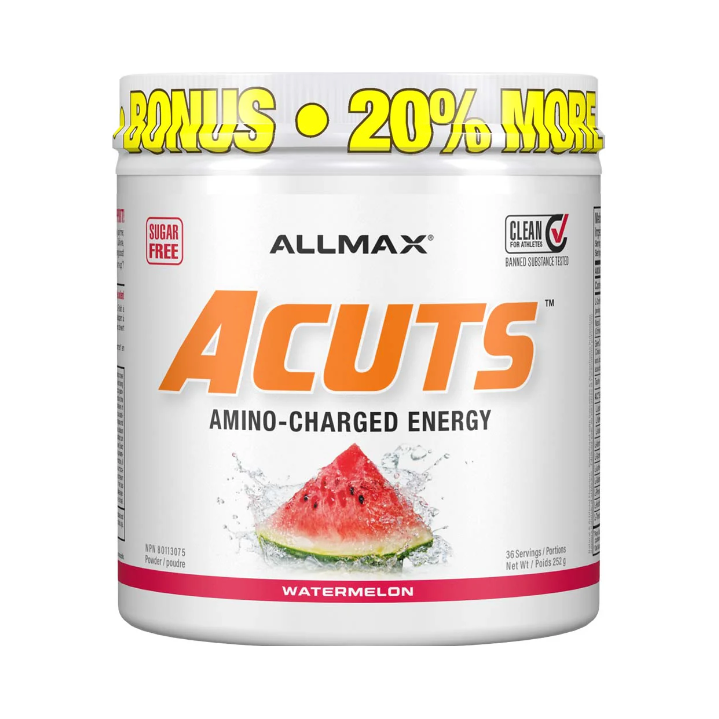Allmax ACuts Amino Energy Fat Burning Powder (36 Servings) - Top Nutrition and Fitness