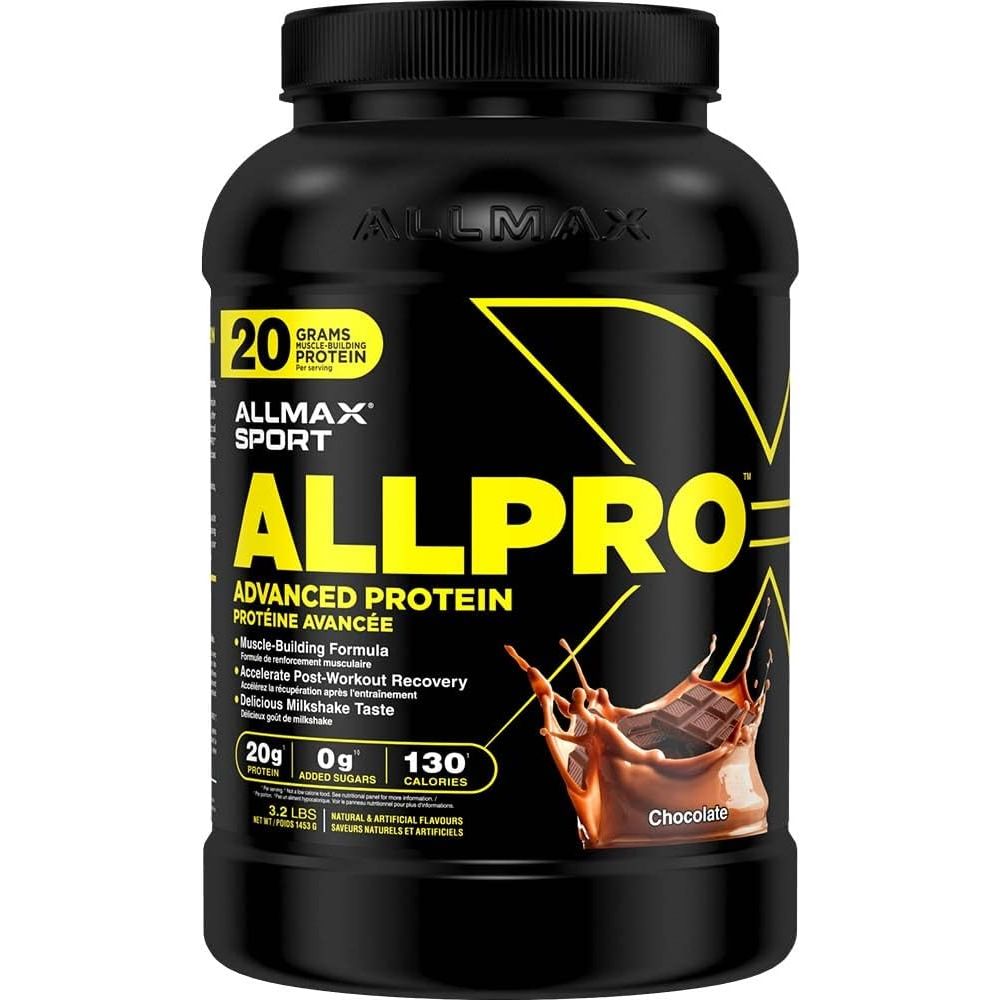 Allmax Allpro Whey Protein Powder (3.2lb - 42 servings) - Top Nutrition and Fitness