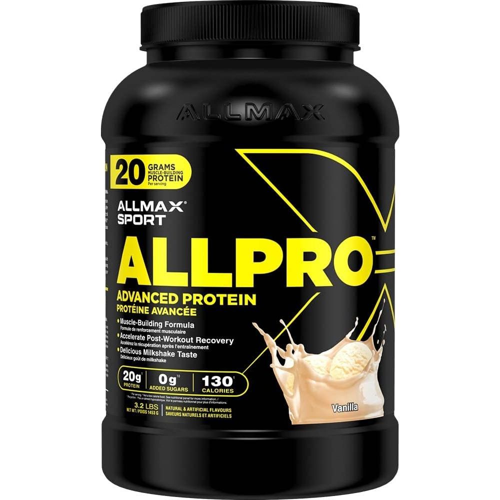 Allmax Allpro Whey Protein Powder (3.2lb - 42 servings) - Top Nutrition and Fitness