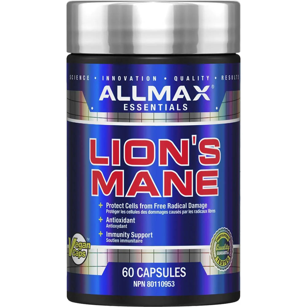 Allmax Lion's Mane Extract (60 Capsules) - Top Nutrition and Fitness