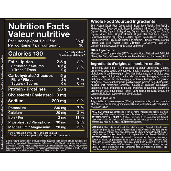 Allmax Meal Prep Lite Dairy-Free Protein Powder (30 servings)