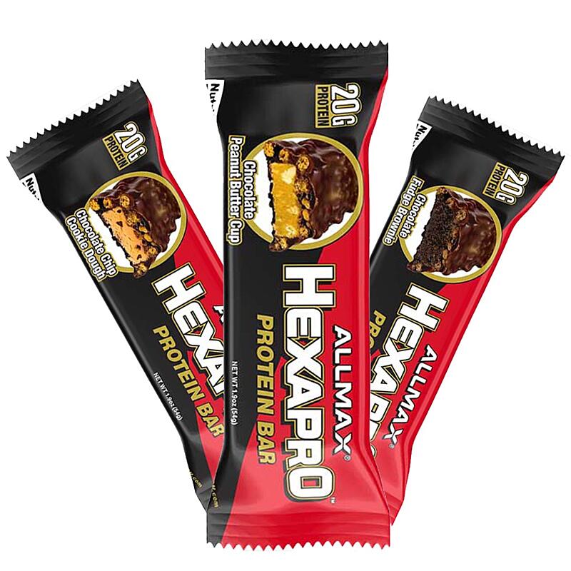 Allmax Nutrition Hexapro Protein Bar (1 bar) - Top Nutrition and Fitness